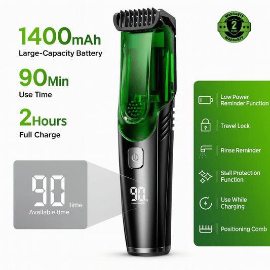 Vacuum Beard Trimmer - New Americart